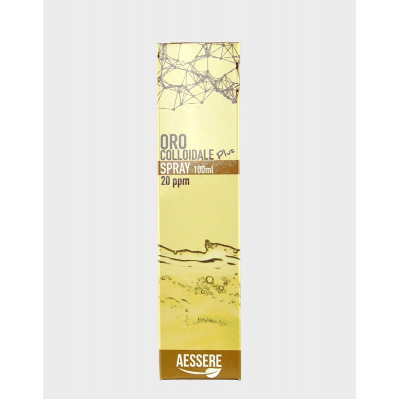 Aessere Oro Colloidale Plus Spray 20ppm 100 Ml