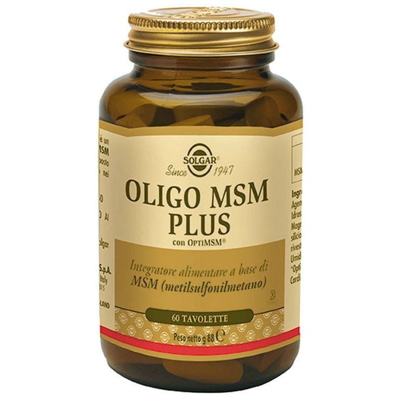 Solgar It. Multinutrient Oligo Msm Plus 60 Tavolette