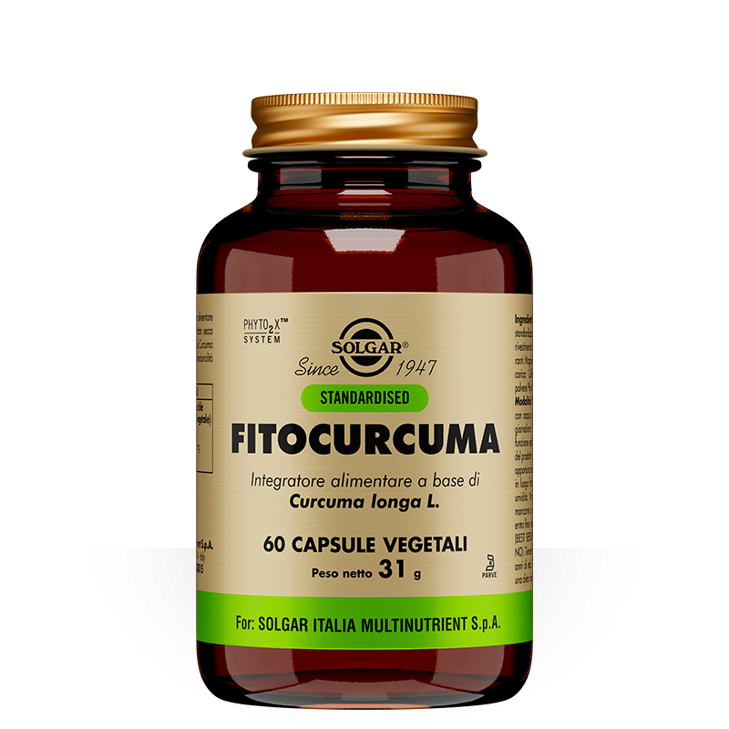 Solgar It. Multinutrient Fitocurcuma 60 Capsule Vegetali