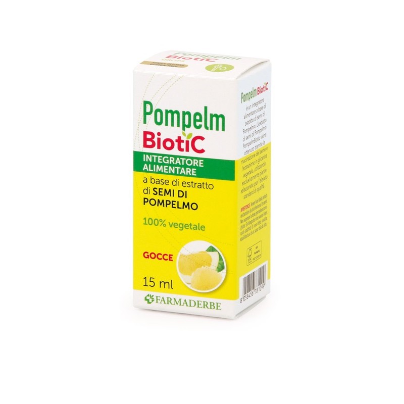 Farmaderbe Pompelmbiotic Gocce 15 Ml