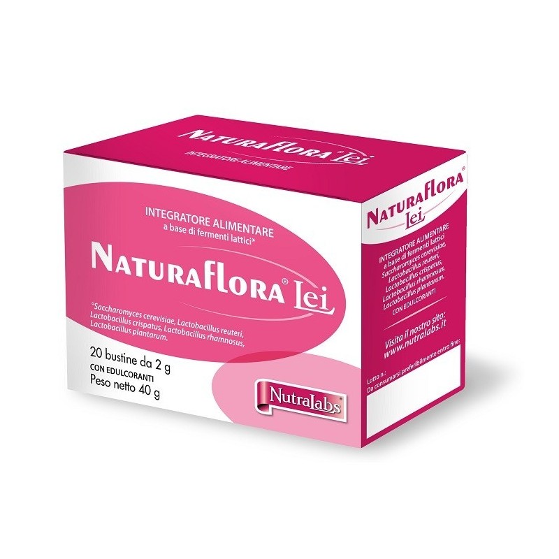 Nutralabs Naturaflora Lei 20 Bustine 2 G