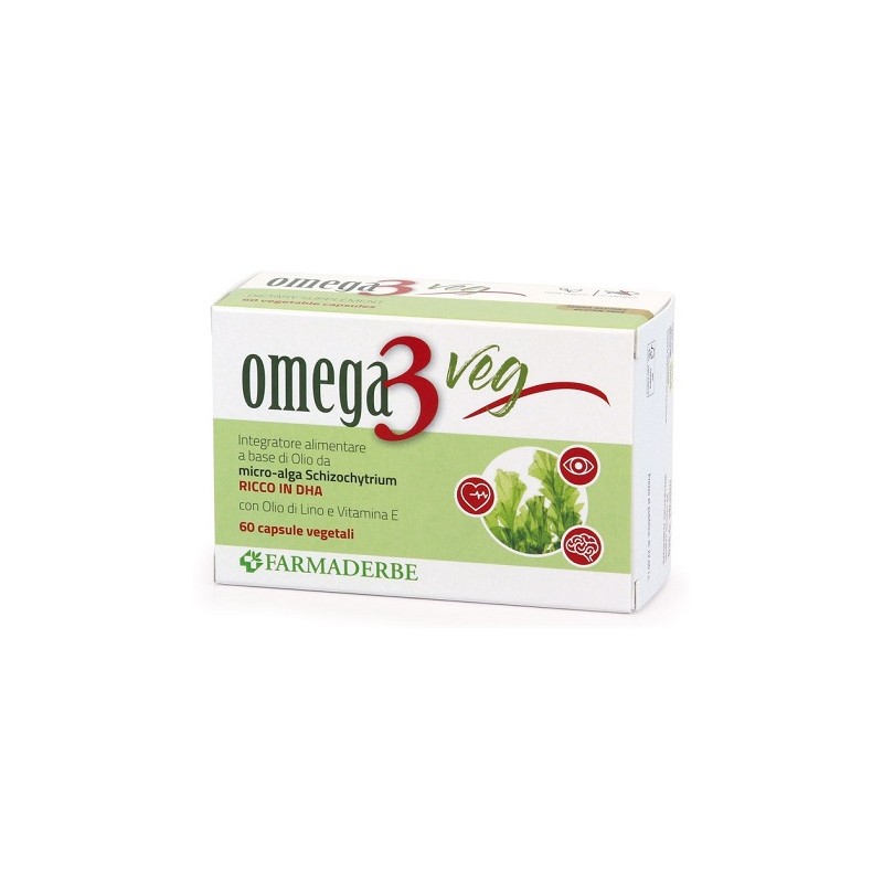 Farmaderbe Omega3 Veg 60 Capsule Vegetali