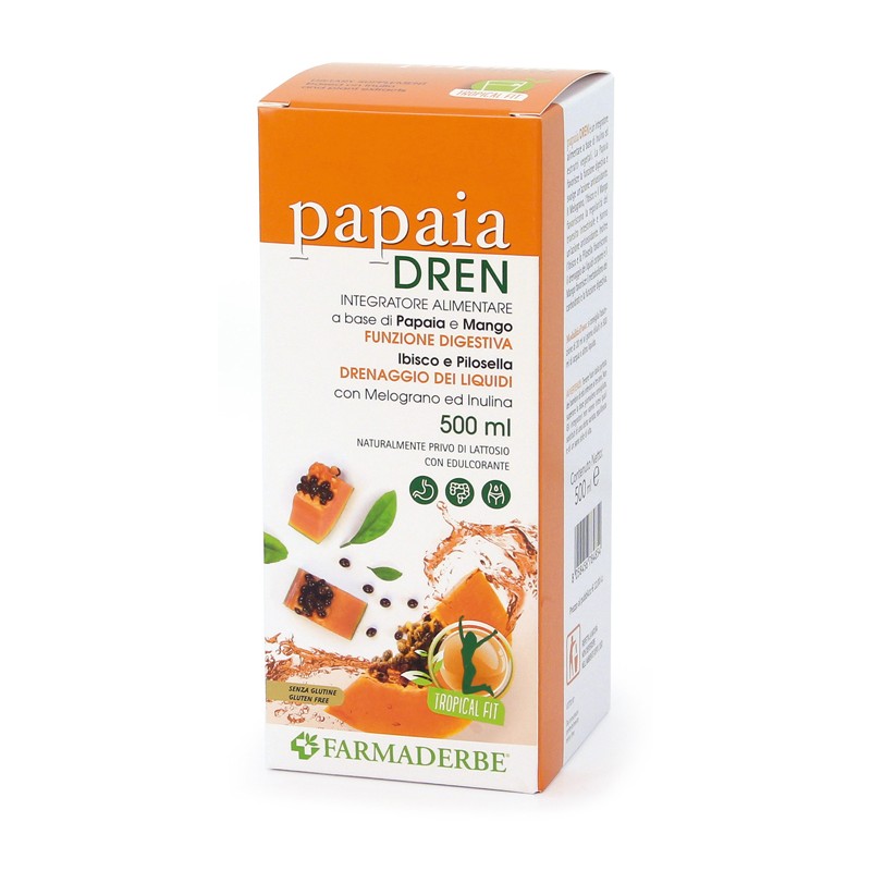 Farmaderbe Papaia Dren 500 Ml