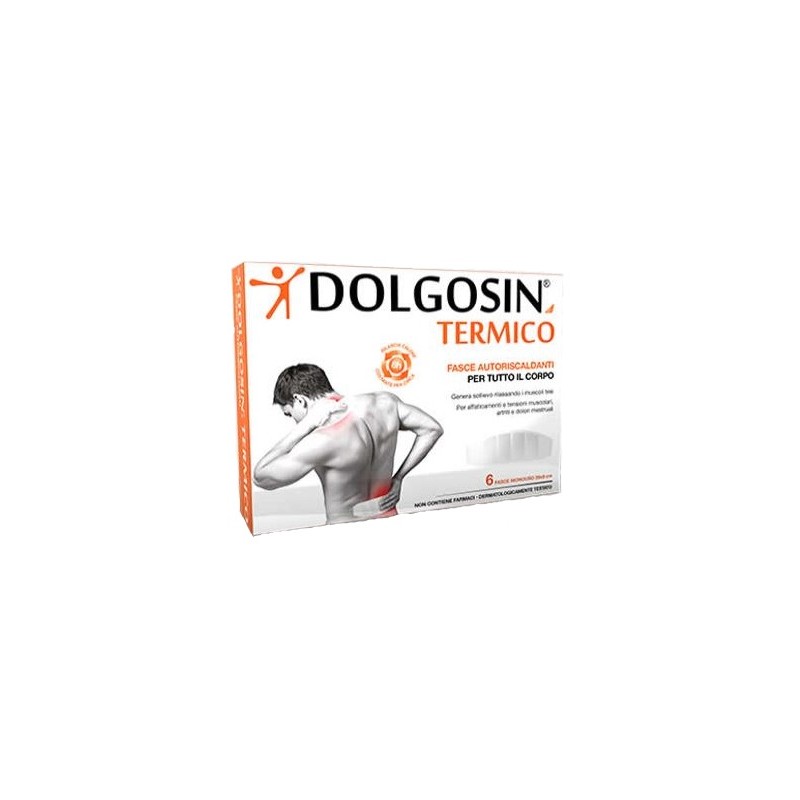 Dymalife Pharmaceutical Dolgosin Termico Fasce 6 Pezzi