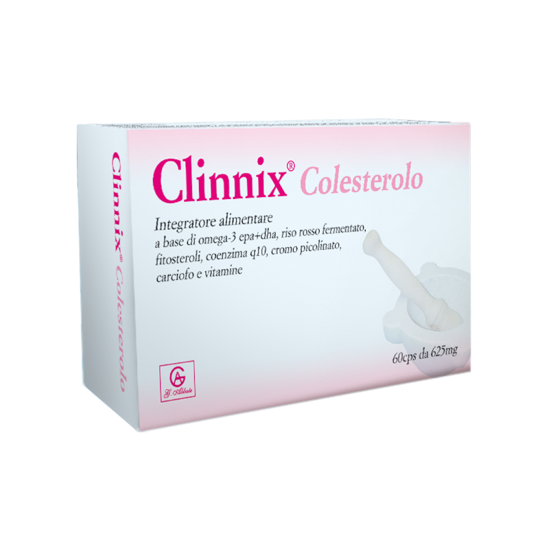 Abbate Gualtiero Clinnix Colesterolo 60 Capsule 625 Mg