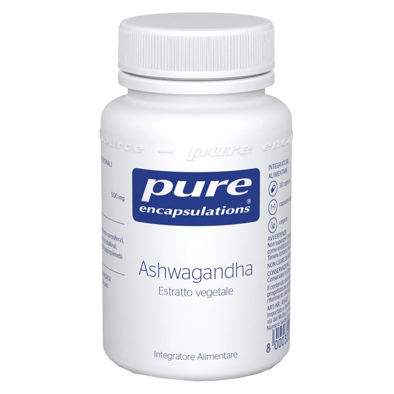 Nestle' Italiana Pure Encapsulations Ashwagandha 30 Capsule