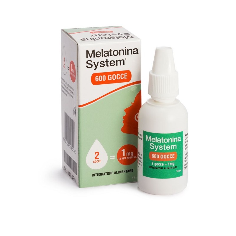 Sanifarma Melatonina System 600 Gocce 18 Ml