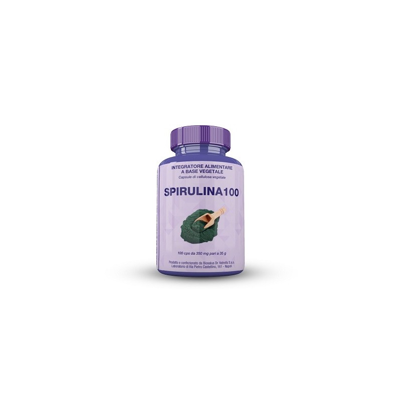 Biosalus Di Vatrella A. Spirulina100 100 Capsule 35 Grammi