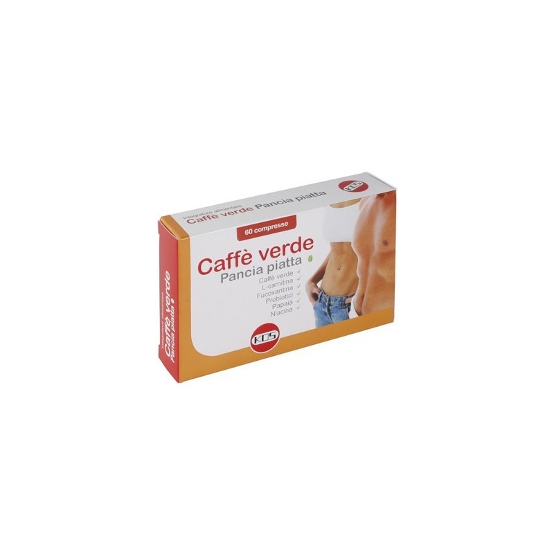 Kos Caffe Verde Pancia Piatta 60 Compresse