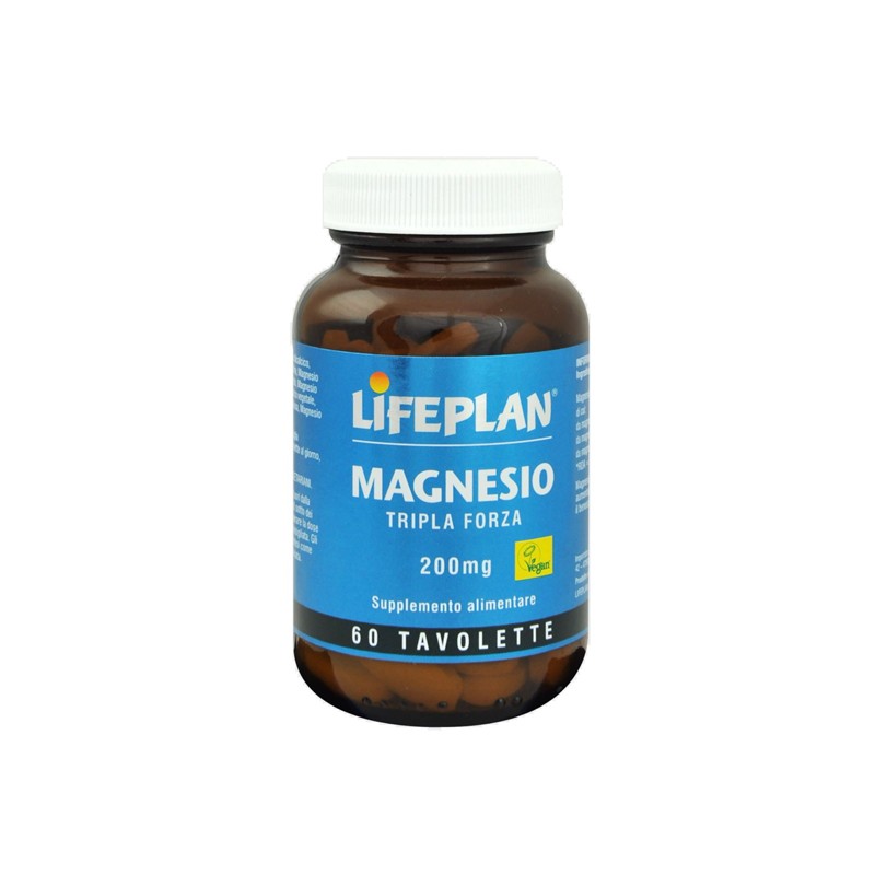 Lifeplan Products Magnesio Tripla Forza 60 Tavolette