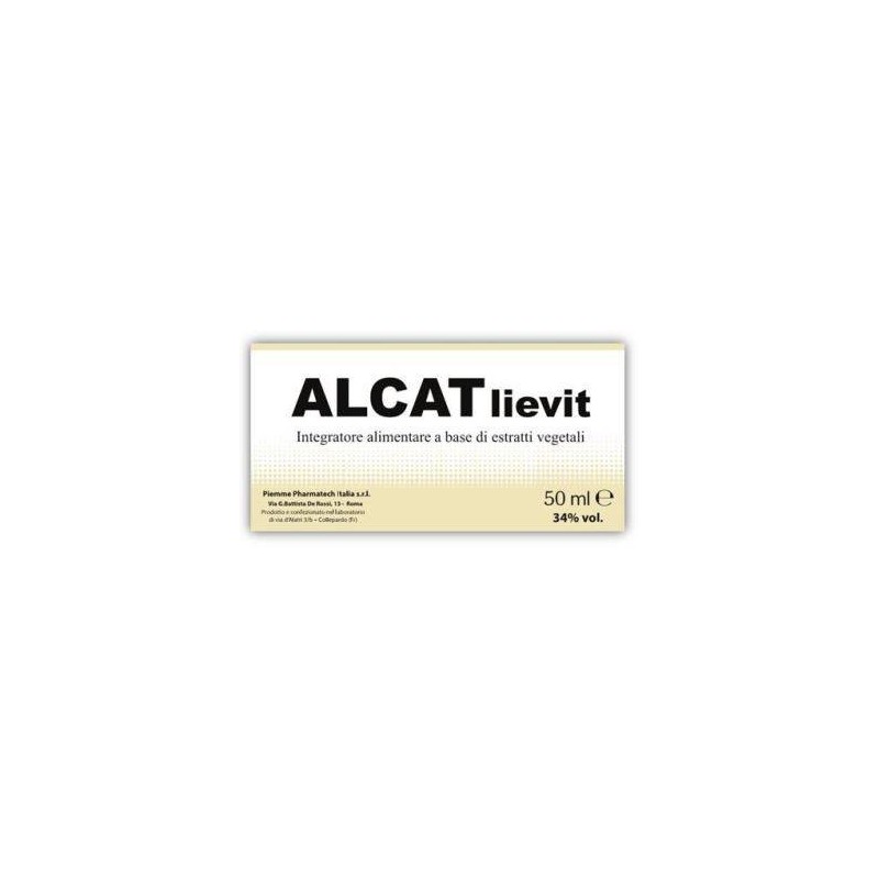 Piemme Pharmatech Italia Alcat Lievit Gocce 30 Ml