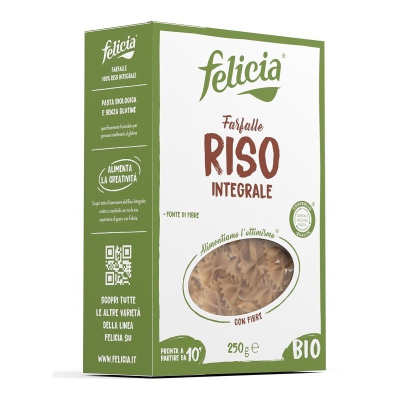 Andriani Felicia Farfalle Riso Integrale 250 G