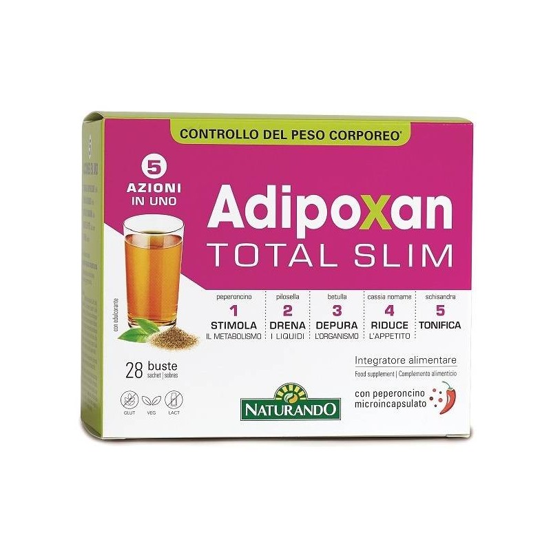 Naturando Adipoxan Total Slim 28 Bustine
