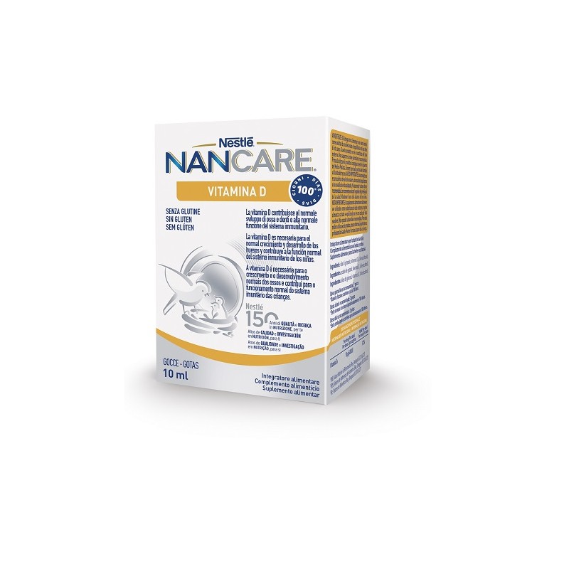 Nestle' Italiana Nancare Vitamina D Gocce 10 Ml