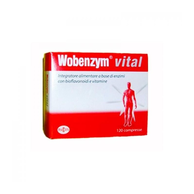 Nestle' It. Wobenzym Vital 120 Compresse 55,2 G