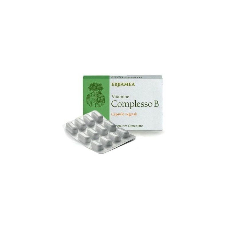 Erbamea Vitamine Complesso B 24 Capsule Vegetali