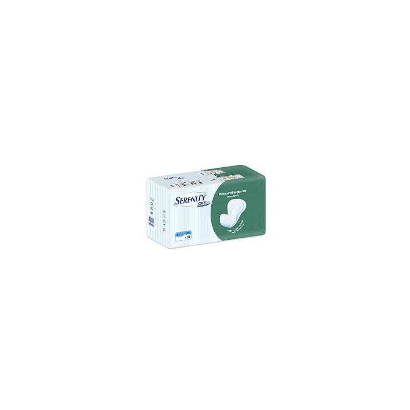 Pannolone Per Incontinenza Serenity Softdry Sagomato Traspirante Formato Plus 30 Pezzi