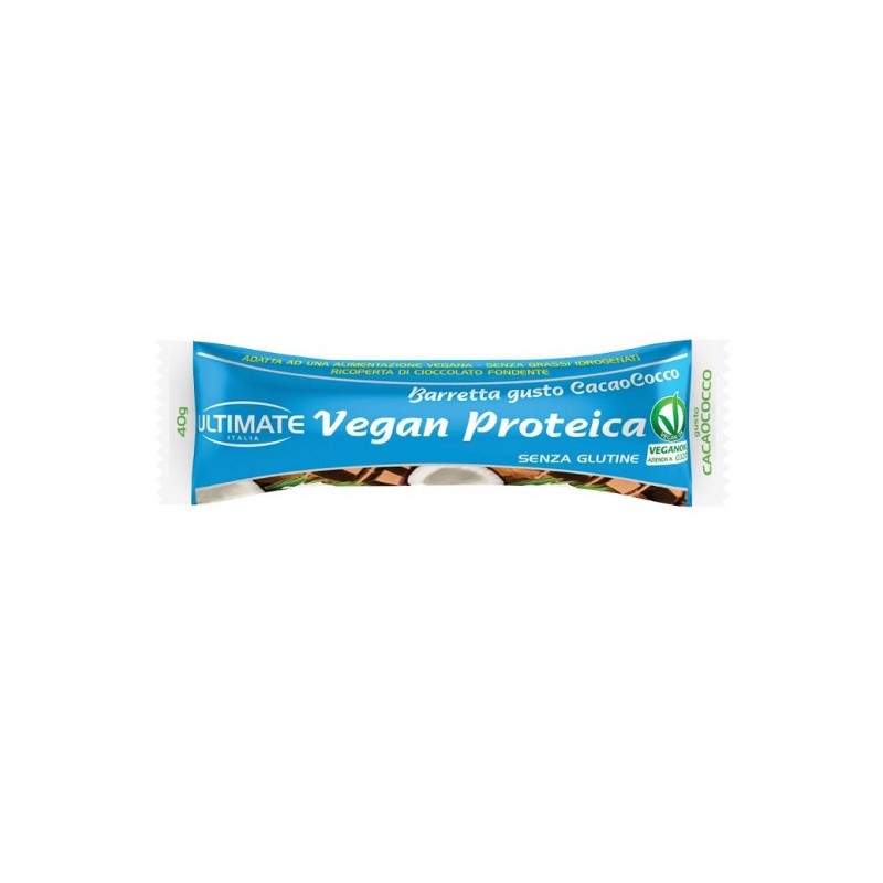 Vita Al Top Barretta Vegan Proteic Cacao/cocco 40 G