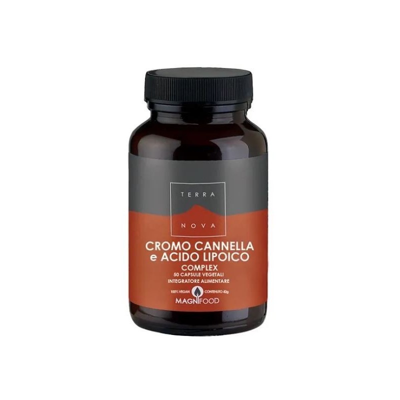 Forlive Terranova Cromo/cannella/acido Lipoico Complex 50 Capsule