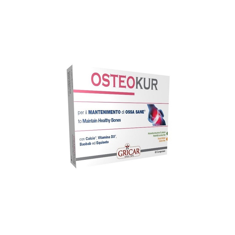 Gricar Chemical Osteokur 60 Compresse Da 750 Mg