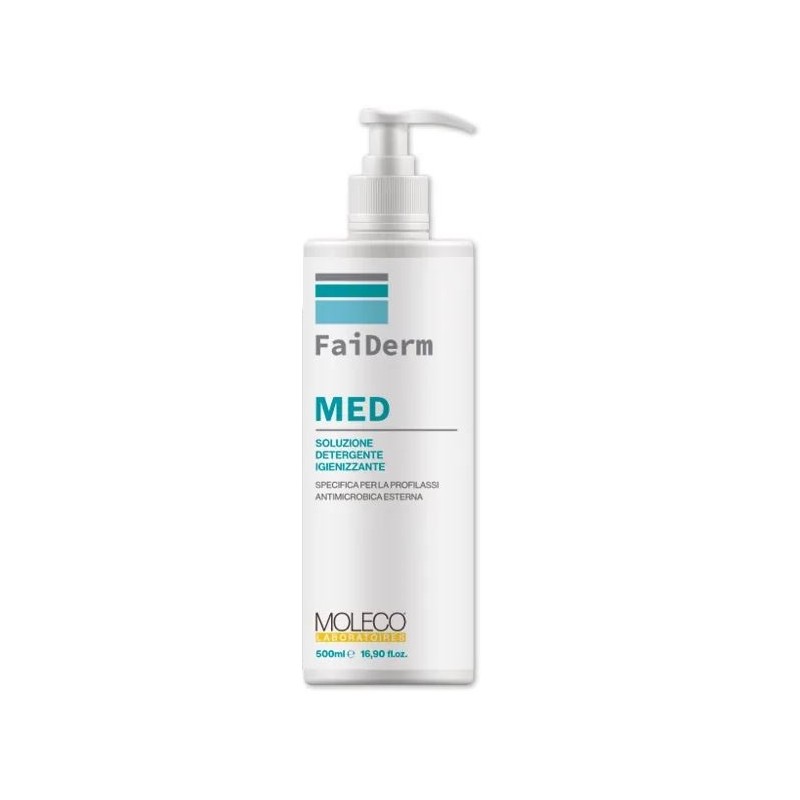 Moleco Laboratoires S Faiderm Med Detergente Igienizzante 500 Ml