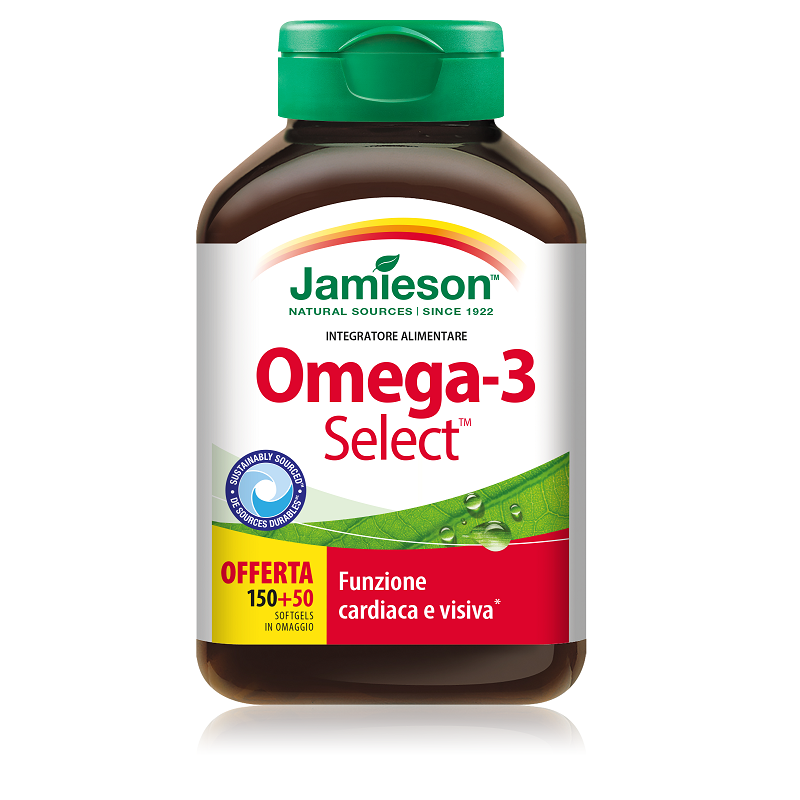 Biovita Jamieson Omega 3 Select 150 + 50 Softgels