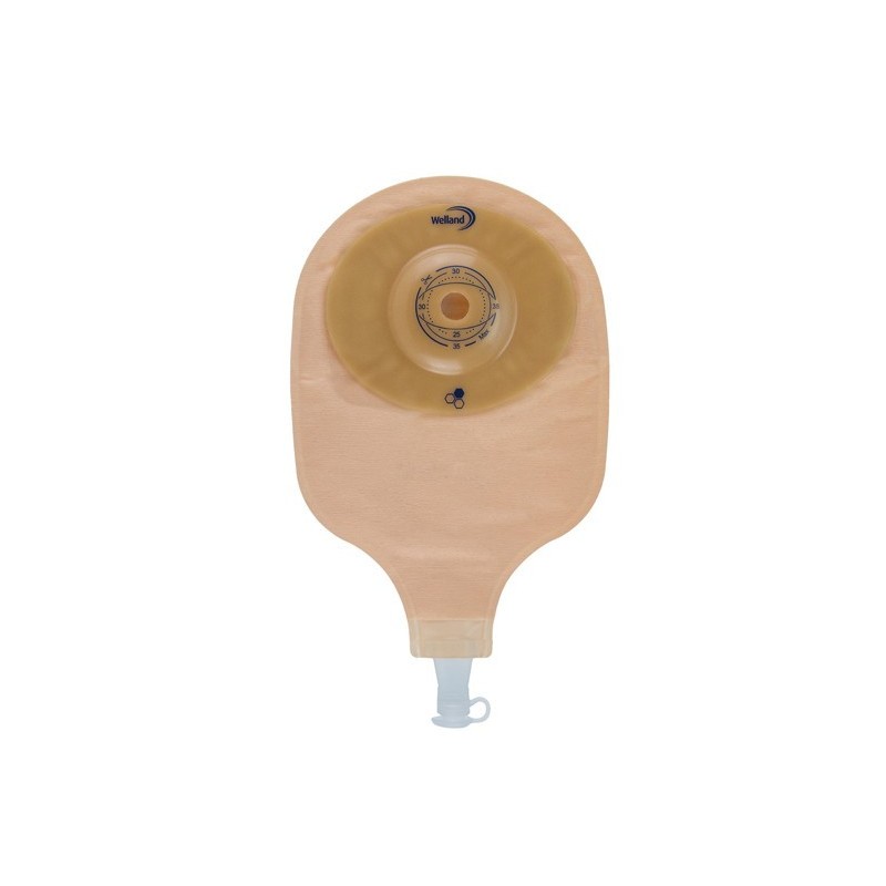 Teleflex Medical Sacca Per Urostomia Trasparente Ritagliabile Aurum Profile Uro Maxi Diametro 13-35 Mm Inizio Convessita' 35 Mm 