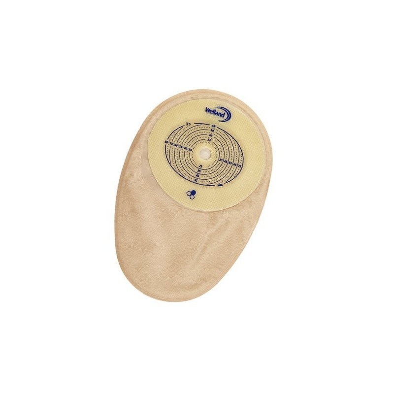 Teleflex Medical Sacca Per Colostomia Opaca Ritagliabile Aurum Colo Maxi Diametro 13-60x80 Mm 30 Pezzi