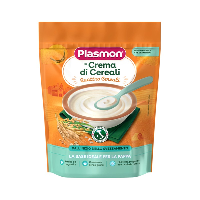 Plasmon Cereali Crema Ai 4 Cereali 200 G