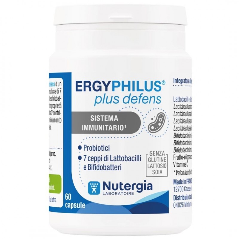 Laboratori Nutergia Ergyphilus Plus Defens 60 Capsule