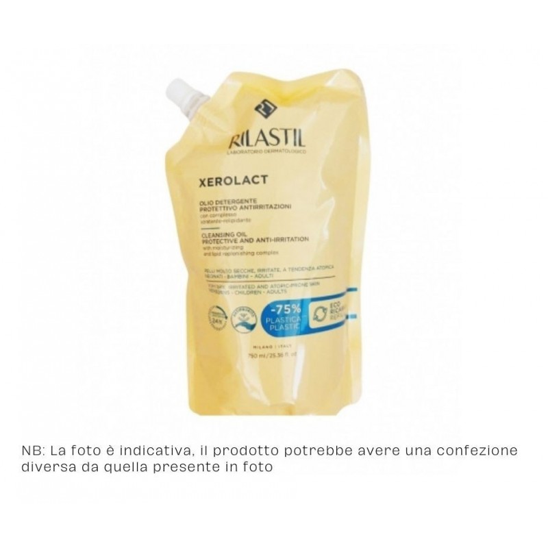 Istituto Ganassini Rilastil Xerolact Olio Detergente Ricarica 750 Ml