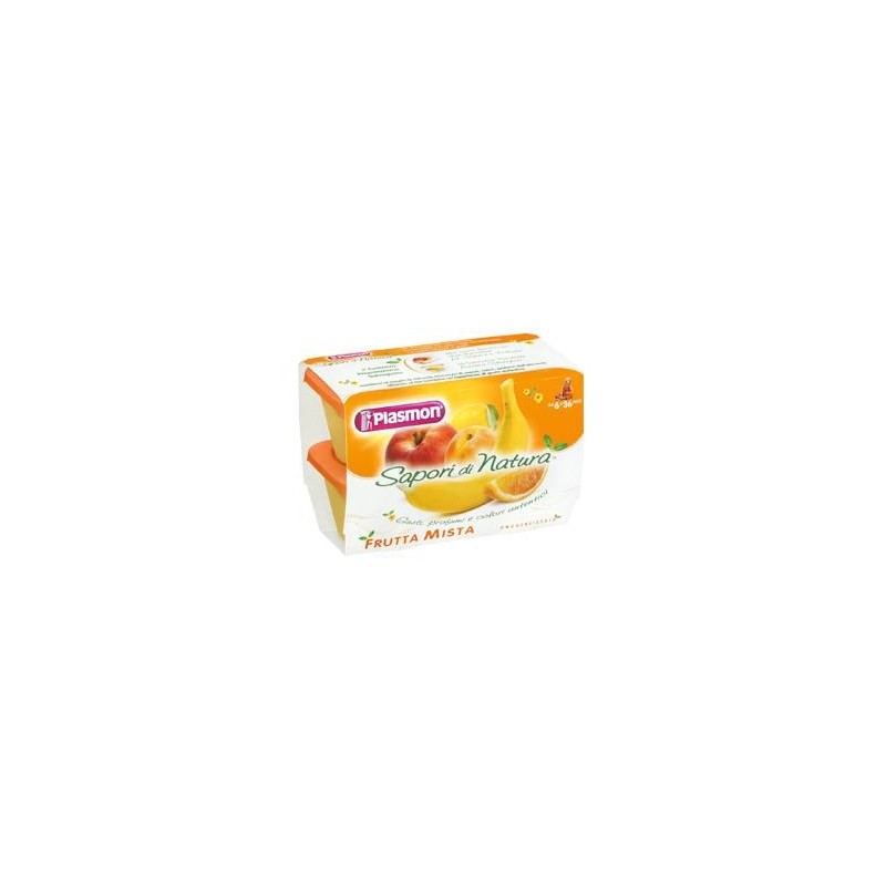 Plasmon Sapori Di Natura Omogeneizzato Frutta Mista 100 G X 4 Pezzi