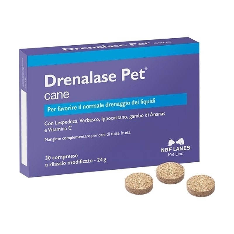 Nbf Lanes Drenalase Pet 30 Compresse