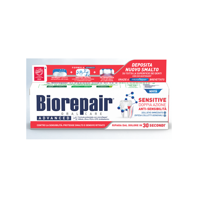 Coswell Biorepair Plus Advanced Sensibilita' Doppia Azione 75 Ml