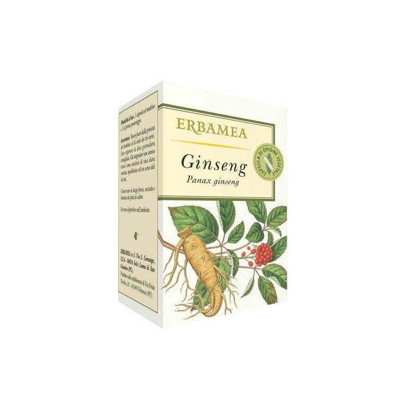 Erbamea Ginseng 50 Capsule Vegetali