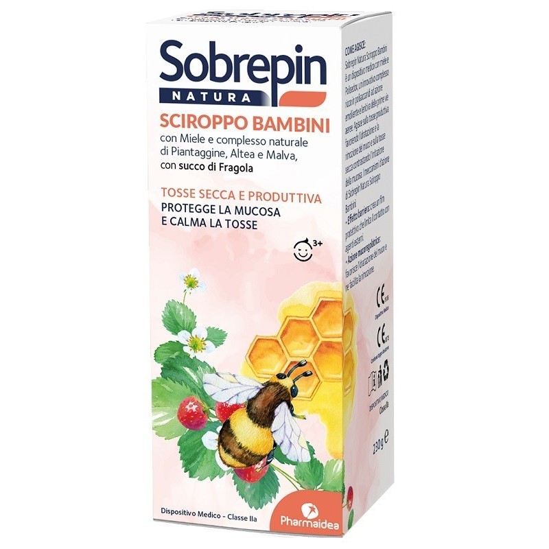 Pharmaidea Sobrepin Natura Sciroppo Bambini 180 Ml