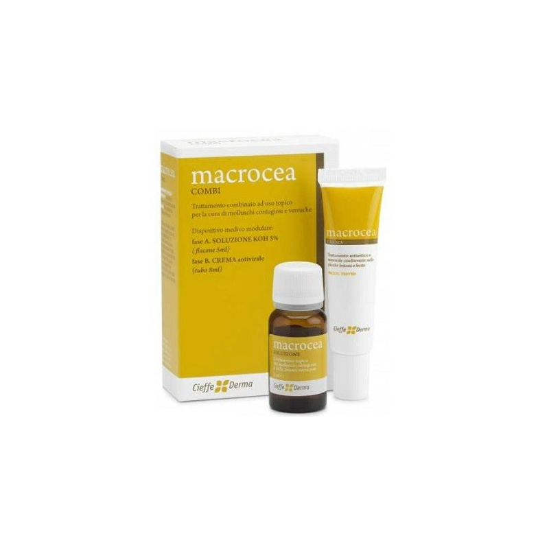 Cieffe Derma Macrocea Combi Soluzione 5 Ml + Crema 8 Ml