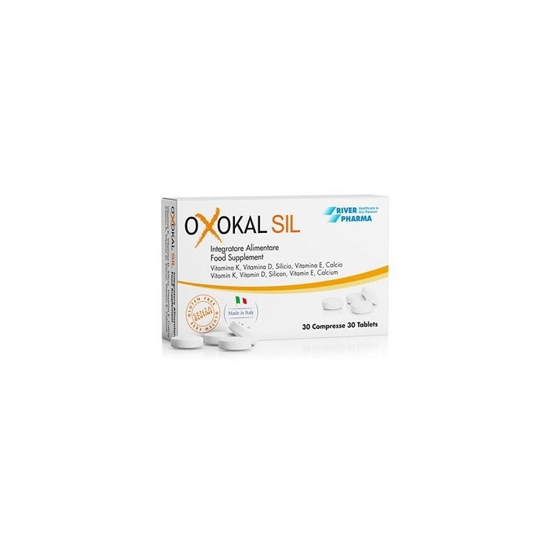 Biodue Oxokal Sil 30 Compresse Astuccio 21 G