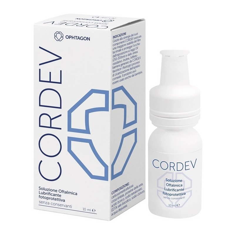 Ophtagon Cordev Soluzione Oftalmica Lubrificante Of 10 Ml