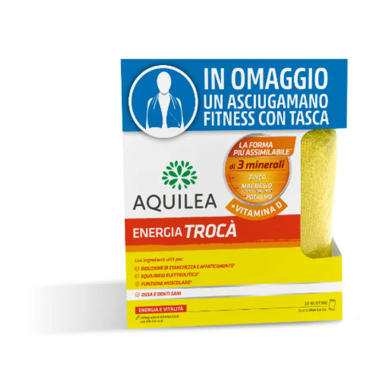 Uriach Aquilea Energia Troca' + Vitamina D Promopack 20 Bustine