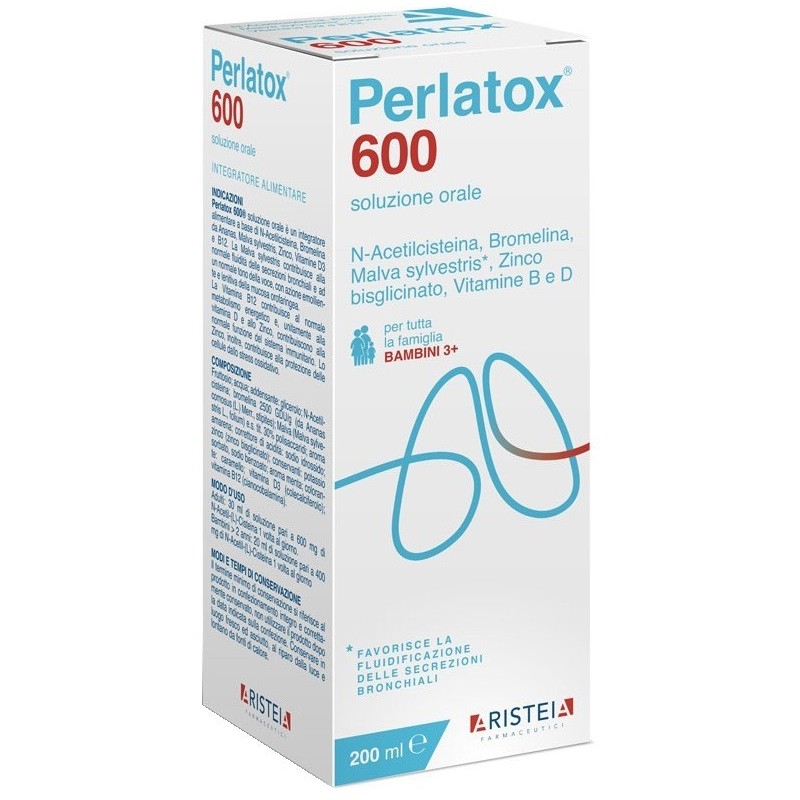 Aristeia Farmaceutici Perlatox 600 200 Ml