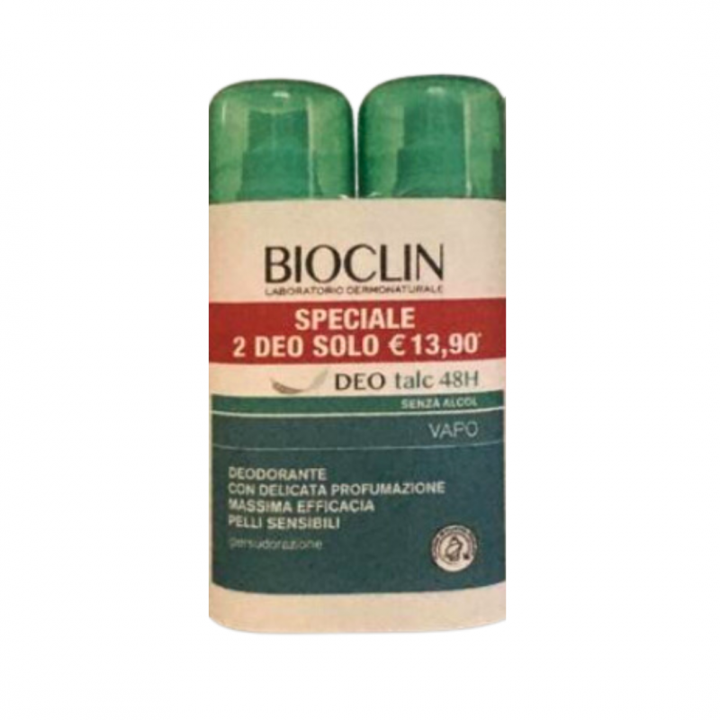 BIOCLIN DEO TALC 48H VAPO 2PZ