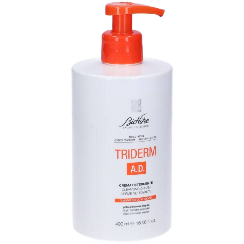 Bionike Triderm Ad Crema Detergente 490 Ml