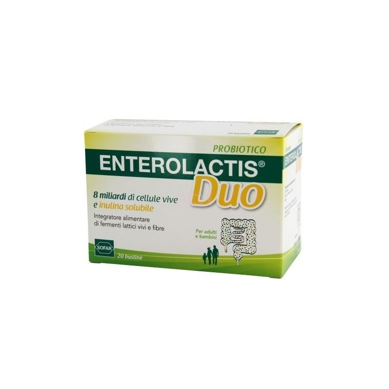 Sofar Enterolactis Duo Polvere Orale 20 Bustine