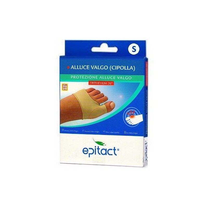 Qualifarma Protezione Per Alluce Valgo Epitact In Gel Di Silicone Epithelium 26 Misura Small