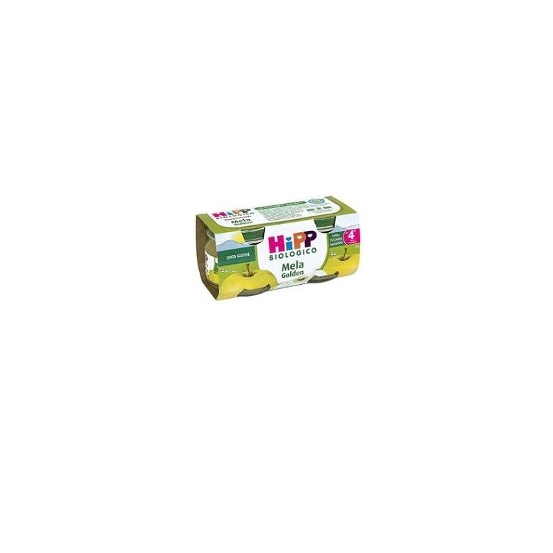 Hipp Italia Hipp Bio Omogeneizzato Mela Golden 100% 2x80 G