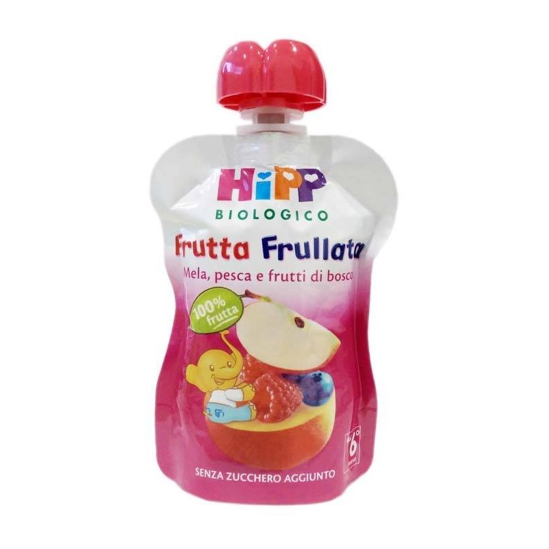 HIPP FRUTTA FRULL MELA/PESC/FR