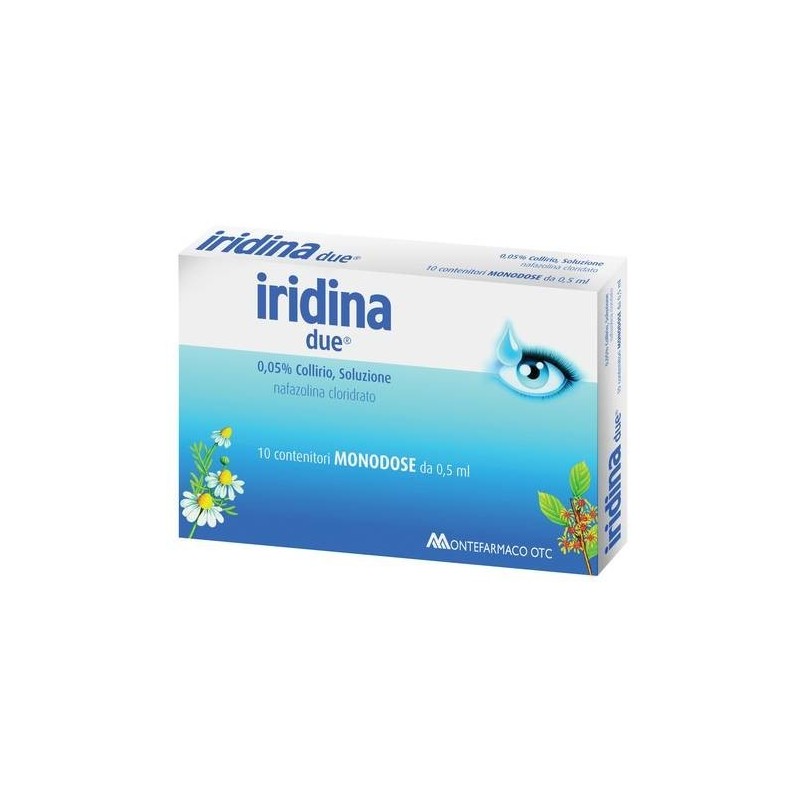 Montefarmaco Otc Iridina Due 0,5 Mg/ml Collirio Soluzione