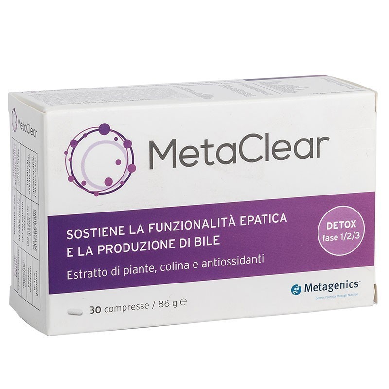 Metagenics Belgium Bvba Metaclear 30 Capsule